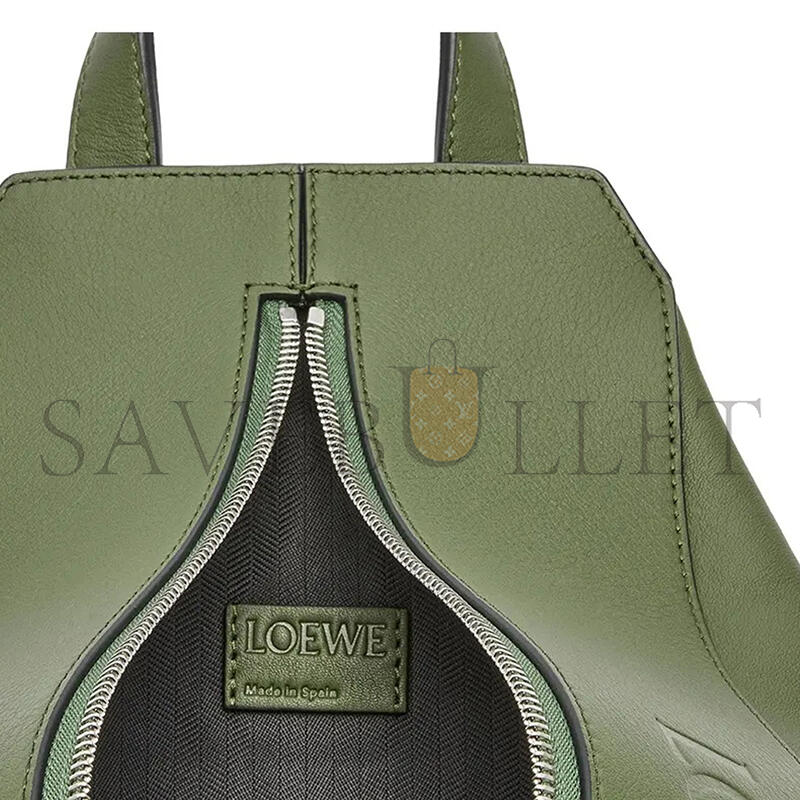 LOEWE CONVERTIBLE GREEN BACKPACK B777W22X01 (41*24*16cm)